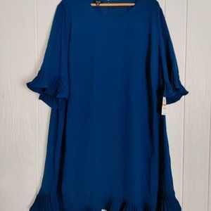 NWT Alfani Dark Teal Lined blouse